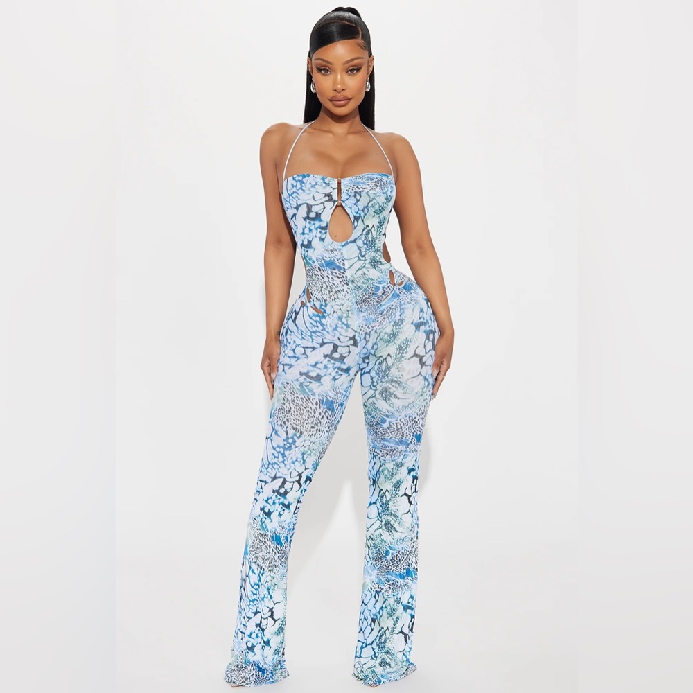 Jumpsuit Blue/Combo